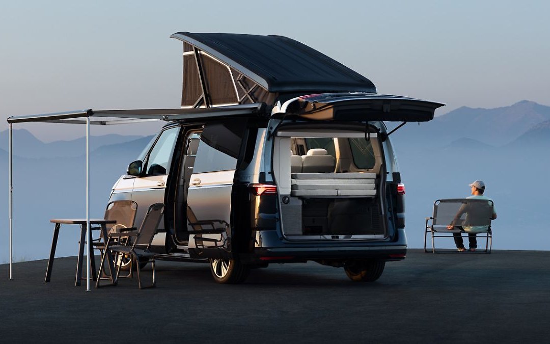 Weltpremiere des neuen VW T7 California Concept